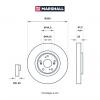 MARSHALL M2000527 Диск тормозной Honda Accord (CU) 08- передний 320 x 32 Marshall