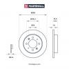 MARSHALL M2000531 M2000531_диск тормозной!\ KIA Cerato (LD) 04-09