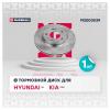 MARSHALL M2000539 Диск тормозной Hyundai Creta 16- 1.6, Elantra 11-; Kia Ceed 12- 15'' передний D=280 Marshall