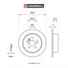 MARSHALL M2000567 M2000567_диск тормозной!\ Chery Tiggo/Tiggo 3, Lifan X60, Toyota RAV4 II