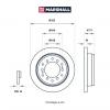 MARSHALL M2000602 Диск тормозной