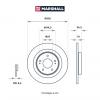 MARSHALL M2000606 Диск тормозной