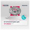 MARSHALL M2000762 Диск тормозной Hyundai Santa Fe IV 18-; Kia Sorento III 15- передний Marshall