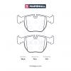 MARSHALL M2621486 Колодки тормозные BMW 5 (E39) 95-04, 7 (38) 94-04, X5 (E53) 00-06 передние Marshall
