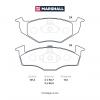 MARSHALL M2621865 Колодки тормозные Skoda Fabia I, II 99-; VW Fox 05-, Lupo 98- передние дисковые Marshall