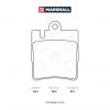 MARSHALL M2621899 M2621899_колодки дисковые задние!\ MB W203 1.8-2.7CDi00&gt;