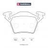 MARSHALL M2623020 Колодки тормозные MB V-Class I (W638) 96-, Vito (W638) 96- задние дисковые Marshall