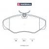MARSHALL M2623099 Колодки тормозные Nissan Primastar 01-; Opel Vivaro A 01-; Renault передние дисковые Marshall
