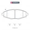 MARSHALL M2623241 Колодки тормозные Daewoo Nexia SOHC 95-, Matiz 98-; Chevrolet Lanos 97-, Spark 05- передние Marshall