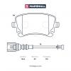 MARSHALL M2623326 Колодки тормозные VAG Multivan 03-15, Transporter 03-09 задние Marshall