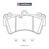 MARSHALL M2623693 Колодки тормозные VAG Q7 I 06-; Touareg I 02-; Porsche Cayenne I 02- передние Marshall