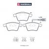 MARSHALL M2623746 M2623746_колодки дисковые передн.!\ VW Transporter 03&gt; / Multivan 03&gt;