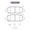 MARSHALL M2623814 M2623814_колодки дисковые задн.!\ Nissan Juke I 10&gt; / Murano I-III 03&gt; / Qashqai I 07&gt; / X-Trail I,