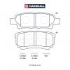 MARSHALL M2624014 M2624014_колодки дисковые задн.!\ Mitsubishi Lancer IX, X 03> / Outlander I 02>, Chrysler Sebring II