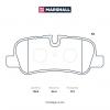 MARSHALL M2624192 Колодки тормозные Land Rover Discovery III, IV 04-; Range Rover III 02- задние Marshall