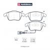 MARSHALL M2624332 Колодки тормозные Audi Q3 (8U) 11-; Seat Alhambra II 10-; VW Tiguan передние Marshall