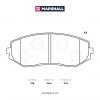 MARSHALL M2624346 Колодки тормозные Suzuki Grand Vitara 05- передние Marshall