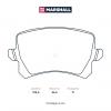 MARSHALL M2624483 Колодки тормозные VAG Tiguan (5N) 07-17, Passat 05-10, A6 (C6) 04- задние Marshall