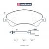 MARSHALL M2624485 M2624485_колодки дисковые передн.!\ Ford Transit VII 06&gt;