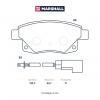 MARSHALL M2624486 M2624486_колодки дисковые задн.!\ Ford Transit VII 06&gt;