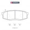 MARSHALL M2624653 Колодки тормозные Toyota Land Cruiser (J200) 07-; Lexus LX570 07- задние Marshall