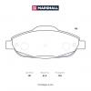 MARSHALL M2624660 M2624660_колодки дисковые передн.!\ Peugeot 308 I 07> / 3008 I 09>