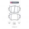 MARSHALL M2625965 Колодки тормозные Nissan Qashqai (J11) 14-; X-Trail (T32) 14- задние Marshall