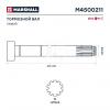 MARSHALL M4500211 M4500211_вал тормозной! левый (S) L676 (673-675/557.5) \BPW SN42/3620