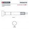 MARSHALL M4540191 M4540191_вал тормозной! левый (Z) L=525 \MAN/MB