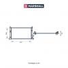 MARSHALL M4991010 M4991010_радиатор системы охлаждения!\ Ford Focus II 04&gt;/ C-Max I 03&gt;, Mazda 3 03&gt;, Volvo S40 II 04&gt;