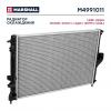 MARSHALL M4991011 Радиатор охлаждения Lada Largus 12-; Renault Logan 08-, Duster 10-; Nissan Almera 12- АКПП +A/C Mars