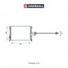MARSHALL M4991011 Радиатор охлаждения Lada Largus 12-; Renault Logan 08-, Duster 10-; Nissan Almera 12- АКПП +A/C Mars
