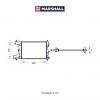MARSHALL M4991016 Радиатор охлаждения Chevrolet Cruze 09-, Orlando 10-; Opel Astra J 11- (1.8  МКПП) Marshall