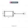 MARSHALL M4991017 Радиатор охлаждения Opel Astra J 10-, Zafira C 11-; Chevrolet Cruze 09-, Orlando10- АКПП Marshall