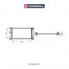 MARSHALL M4991024 Радиатор охлаждения Ford Focus III 11-, C-Max 1.6/2.0 11- (M/A) Marshall