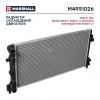MARSHALL M4991026 M4991026_радиатор системы охлаждения!\ Skoda Fabia II 07&gt;/ Rapid 12&gt;/ Roomster 10&gt;,VW Polo Sedan 09&gt;