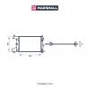 MARSHALL M4991032 Радиатор охлаждения Chevrolet Cruze 1.6 09-; Opel Astra J 09- (МКПП) Marshall