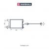 MARSHALL M4991037 Радиатор охлаждения Chevrolet Cruze 09-; Opel Astra J 10- (1.8 АКПП) Marshall