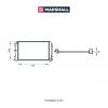 MARSHALL M4991047 Радиатор охл. двигателя MB Sprinter II 06-, VW Crafter I 06- (МКПП) () LCV