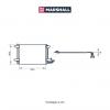 MARSHALL M4991050 Радиатор кондиционера
