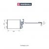 MARSHALL M4991067 Радиатор кондиционера