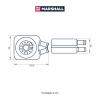 MARSHALL M4991091 Радиатор масляный