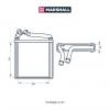 MARSHALL M4991101 Радиатор отопителя Skoda Superb II 08- / Yeti 09- VW Golf V,VI 03- / Passat (B6, B7) 05- / Tiguan I