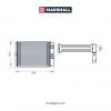MARSHALL M4991106 Радиатор отопителя Ford Focus III 10- / Kuga II 13- / C-Max II 11- ()