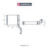 MARSHALL M4991111 Радиатор отопителя Ford Focus II 04- / C-Max I 03-