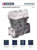 MARSHALL M7007202 Воздушный компрессор VOLVO двухцилинд. 704 cc, о.н. 4127040080 HCV