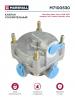 MARSHALL M7100530 ускорительный клапан !8bar 3xM22x1.5 \Omn MB,Neopl, DAF, Iveco,Schmitz,KAMAZ, knorr
