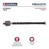 MARSHALL M8060070 Тяга рулевая Ford Fusion 02-, Fiesta V 01-; Mazda 2 03- Marshall