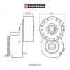 MARSHALL MS2081 Натяжитель прив. ремня G*Z 2217 98- / 2705 95- / 3110 04- / 3302 94-, UAZ Patriot 08- () LCV
