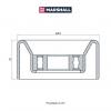 MARSHALL MS7441 Ролик приводного ремня Hyundai Santa Fe 05-, Sonata 05-; Kia Sorento 09-, Optima 12-16 Marshall